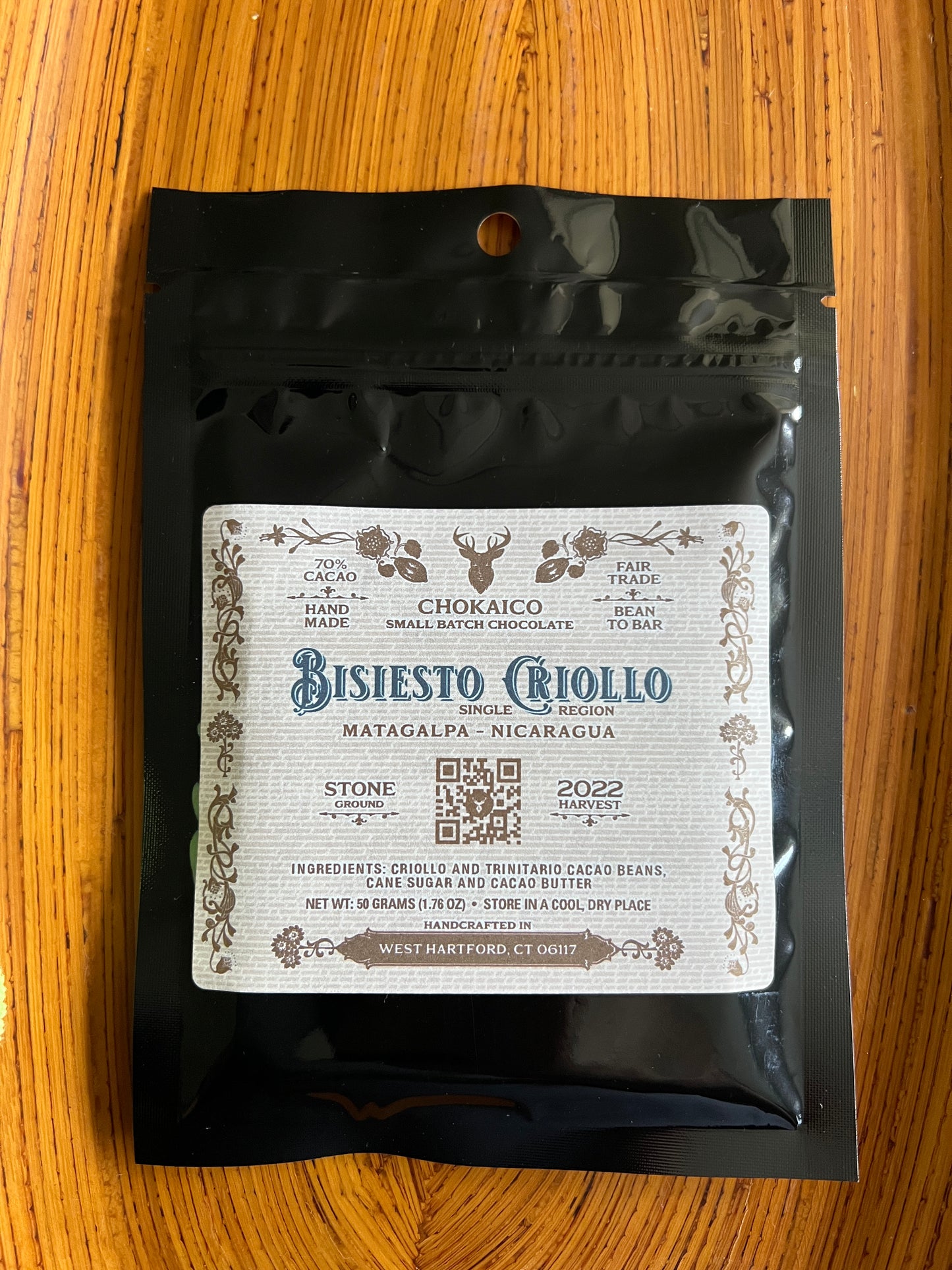Bisiesto Criollo -Matagalpa - Nicaragua 70% Dark Chocolate