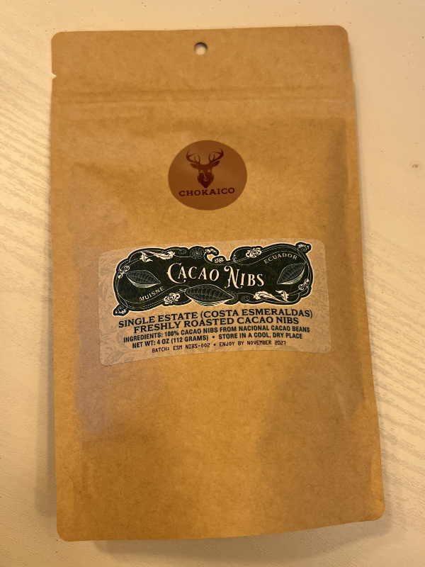Cacao Nibs -Single Estate, Costa Esmeraldas