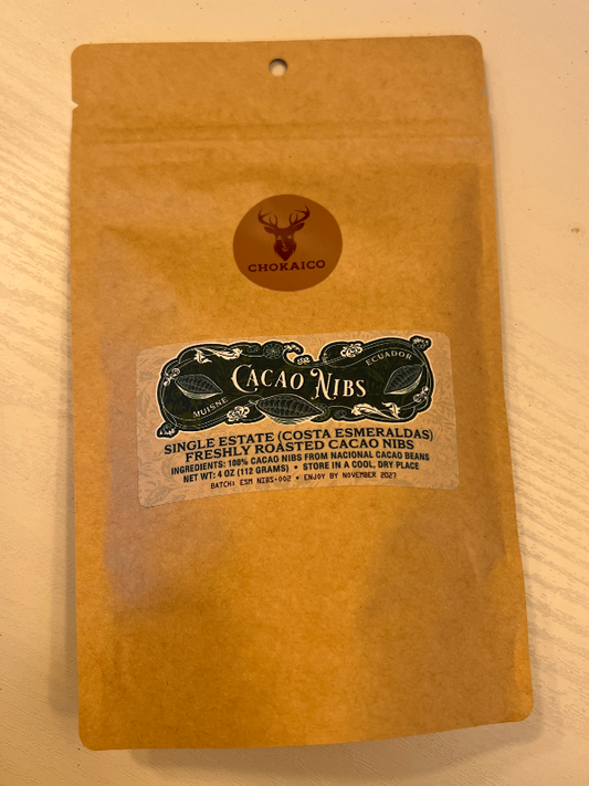 Cacao Nibs -Single Estate, Costa Esmeraldas