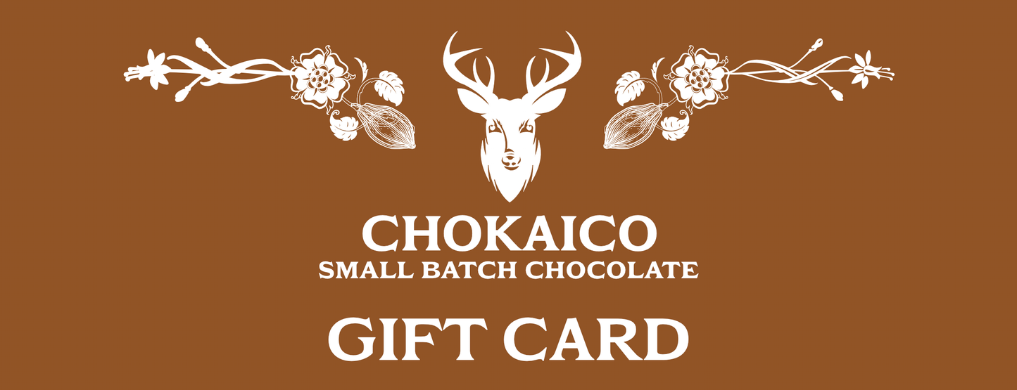 Chokaico Craft Chocolate Gift Card