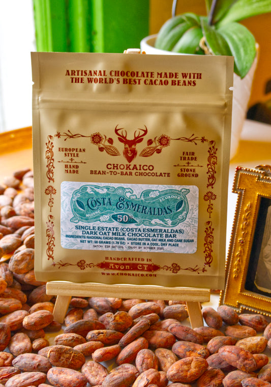 Costa Esmeraldas 50% Dark Milk Chocolate with Oat Milk