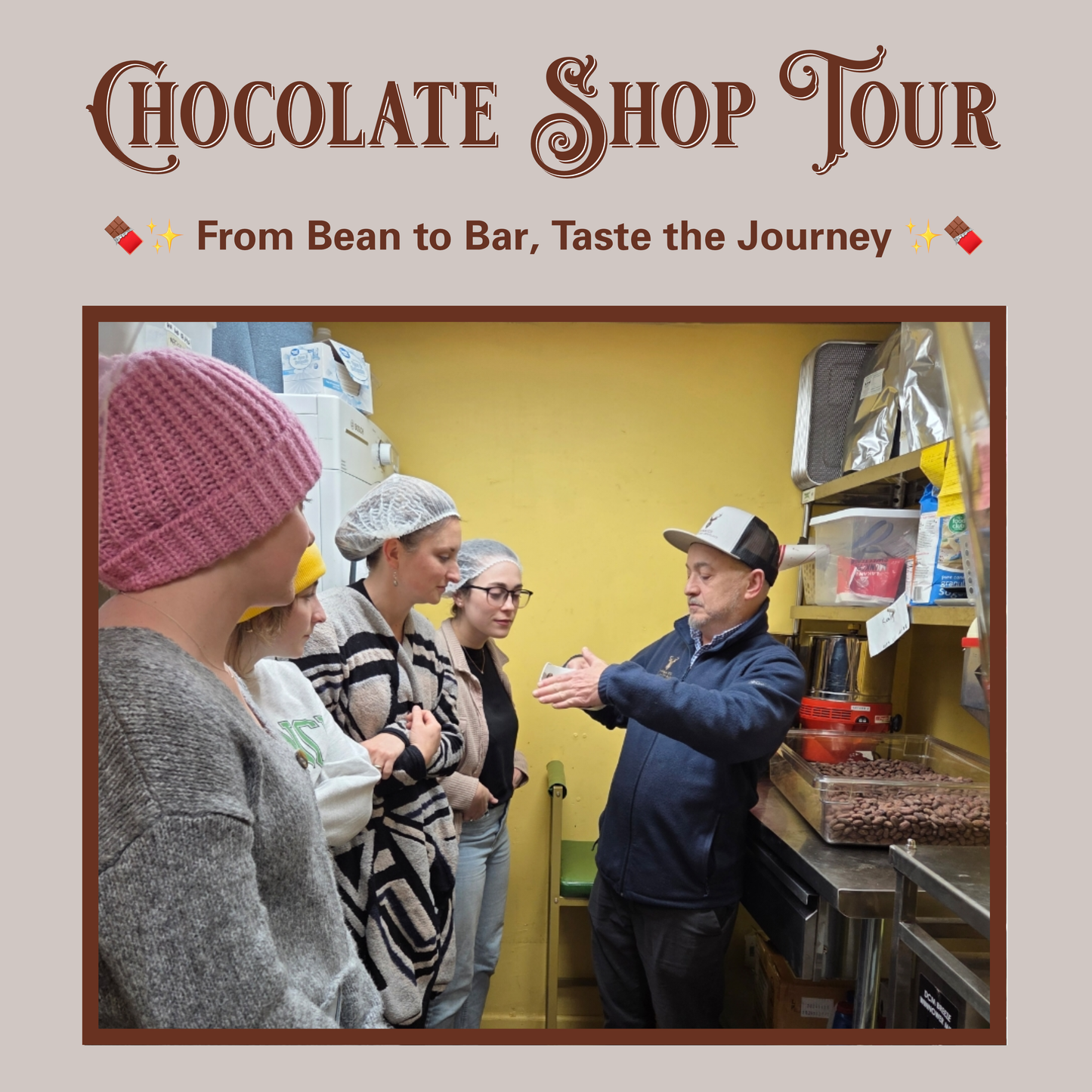 Chocolate Shop Tour -March 26th, 2026
